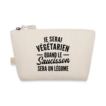 végétarien quand le saucisson sera un légume drôle - Trousse biologique - nature - Devant