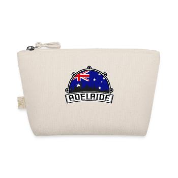 Adelaide Australia Skyline Travel Souvenir Austral - Organic Pouch - nature - Front