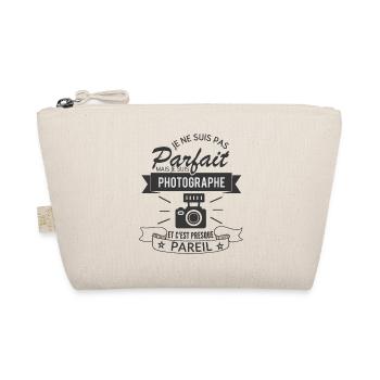 Je suis Photographe parfait Photographier cadeau - Trousse biologique - nature - Devant