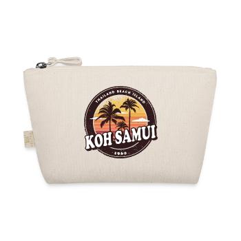Conception de Koh Samui avec palmiers et soleil / cadeau - Trousse biologique - nature - Devant