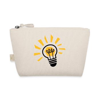 Light bulb - light bulb - ampoule - lamp - light - Organic Pouch - nature - Front