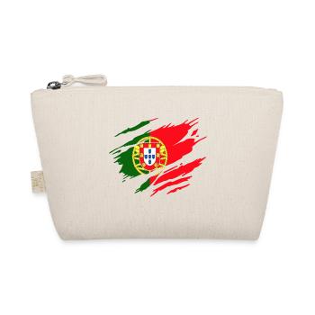drapeau portugal en moi cadeau portugais - Trousse biologique - nature - Devant