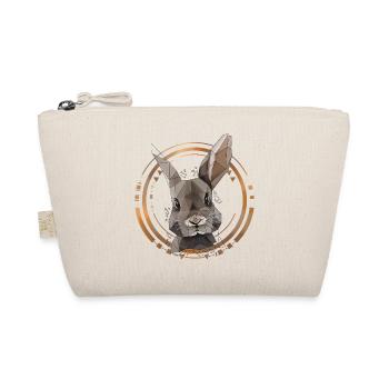 Conception de poly faible lapin cool | Géométrique, triangle - Trousse biologique - nature - Devant
