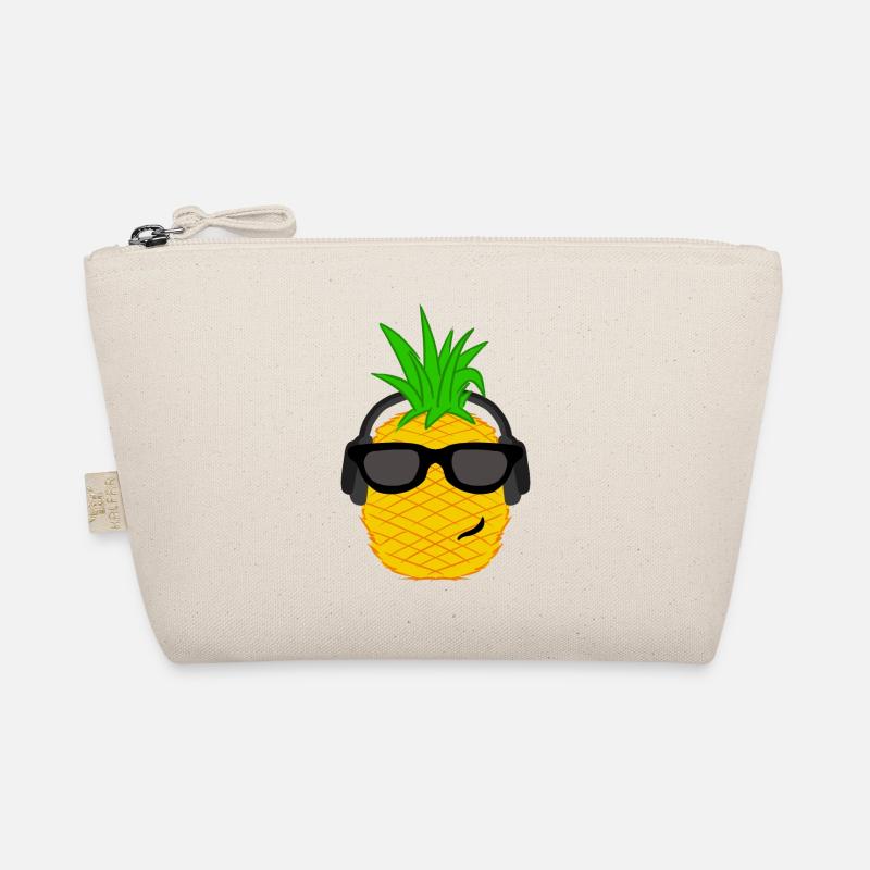 Cool pineapple caribbean island vacation chilling vacation Organic Pouch