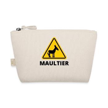 MAULTIER - Bio-Täschchen - Natur - Vorne