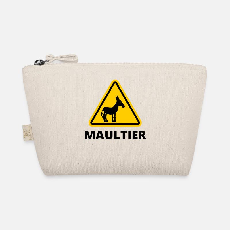 MAULTIER - Bio-Täschchen - Natur