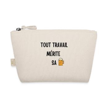 Tout travail mérite sa Bière - Trousse biologique - nature - Devant