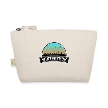 Winterthur Switzerland Skyline Swiss Souvenir - Organic Pouch - nature - Front