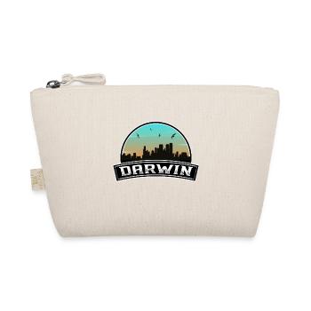 Darwin Australia Skyline Australian Souvenir - Organic Pouch - nature - Front