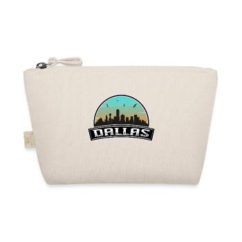 Dallas Texas USA Skyline Souvenir - Bio-Täschchen - Natur - Vorne