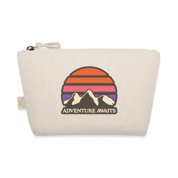 Mountains in retro sunset - Organic Pouch - nature - Front