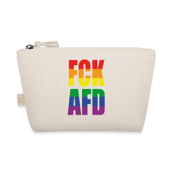 FCKAFD Pride - Bio-Täschchen - Natur - Vorne