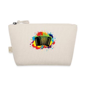 Accordéon Polka Music Music Aquarelle Cadeau - Trousse biologique - nature - Devant