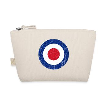 Cadeau de pilote de cocarde de la Royal Air Force avec des fissures - Trousse biologique - nature - Devant