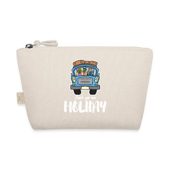 Vacances vacances Voyage Voyage Camping Drôle - Trousse biologique - nature - Devant