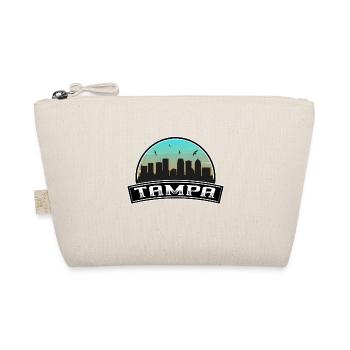 Tampa Florida USA Skyline Souvenir - Organic Pouch - nature - Front