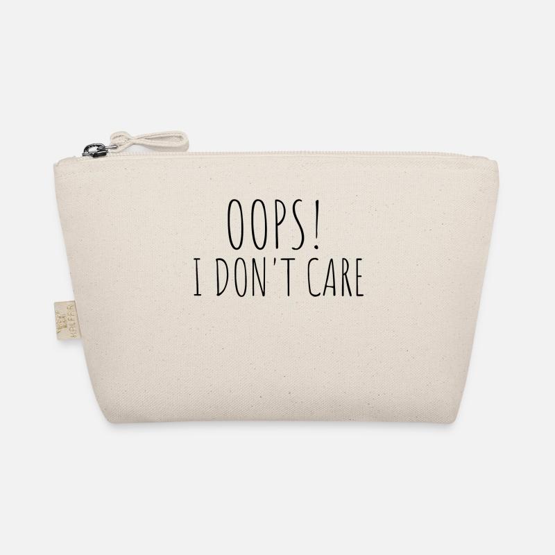 Oops! i don't care Bio-Täschchen