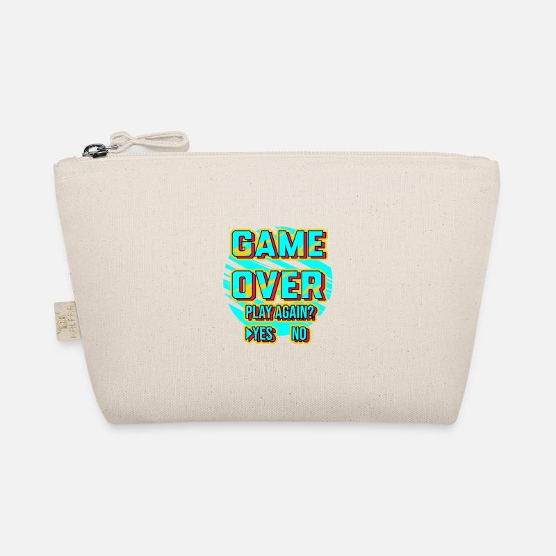 Game Over Play Again Organic Pouch