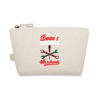 Mécanicien préféré du père Noël, joyeux Noël, - Trousse biologique - nature - Devant