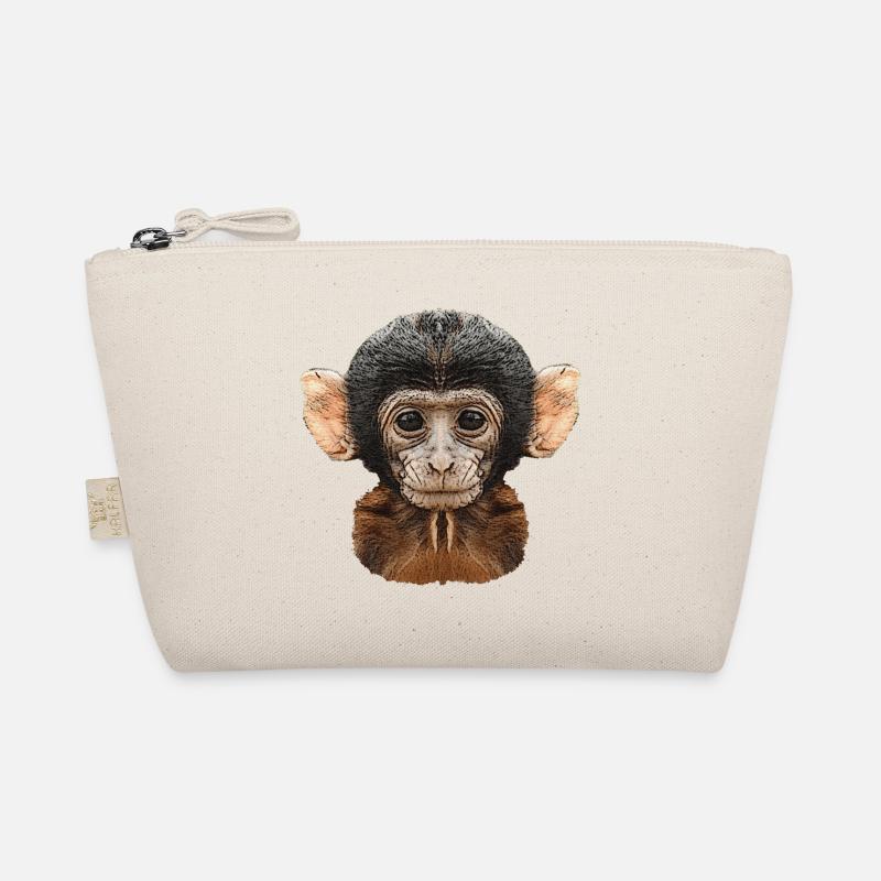 meilleures conceptions de la faune, motif de toile de bébé singe Trousse biologique