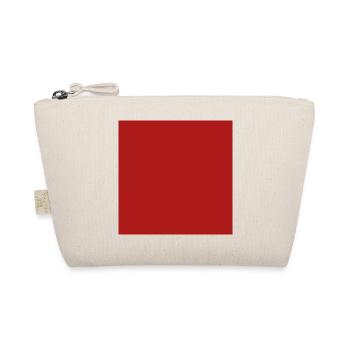 Carré rouge | pour hommes, mesdames et enfants - Trousse biologique - nature - Devant