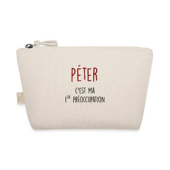 péter c'est ma 1ère préoccupation - Trousse biologique - nature - Devant
