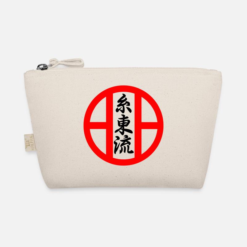 Shito Ryu Karate Emblem - Bio-Täschchen - Natur