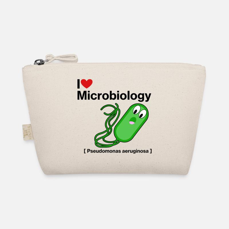 I Love Microbiology - Bio-Täschchen - Natur