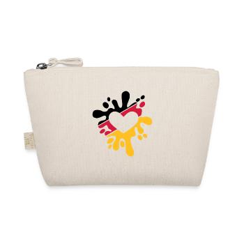 Germany love - Organic Pouch - nature - Front