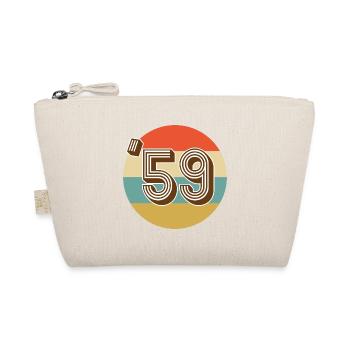 1959 Vintage Jahrgang - Bio-Täschchen - Natur - Vorne
