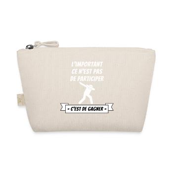 L'important c'est de gagner ! - Trousse biologique - nature - Devant