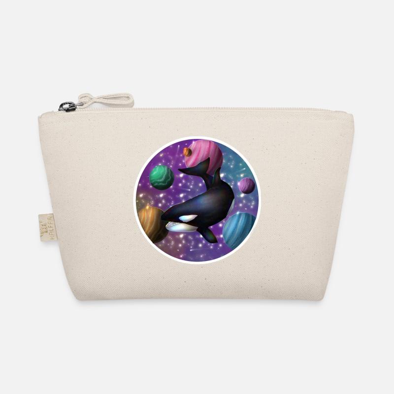 orca in space Organic Pouch