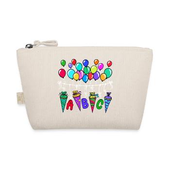 Balloon School Bag School Start School Sugar Bag - Organic Pouch - nature - Front