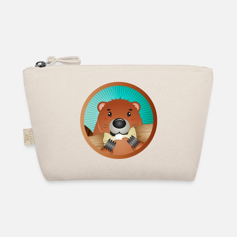 mignon rongeur patch - castor grignote le bois Trousse biologique