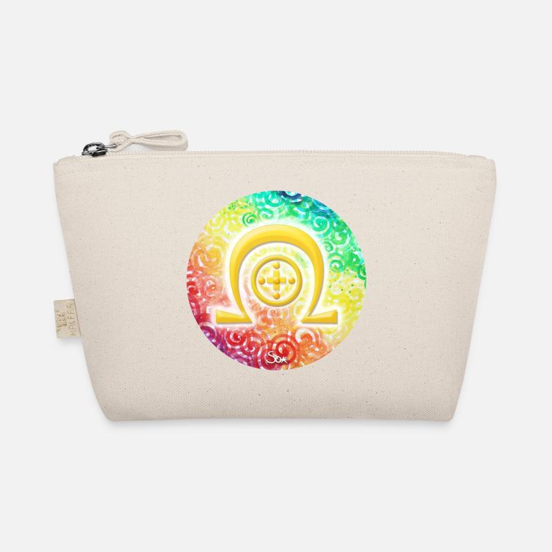 Rainbow Dimension Symbol Healing - Sonja Ariel Organic Pouch