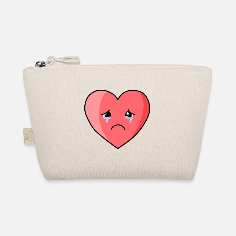 Sad heart Organic Pouch