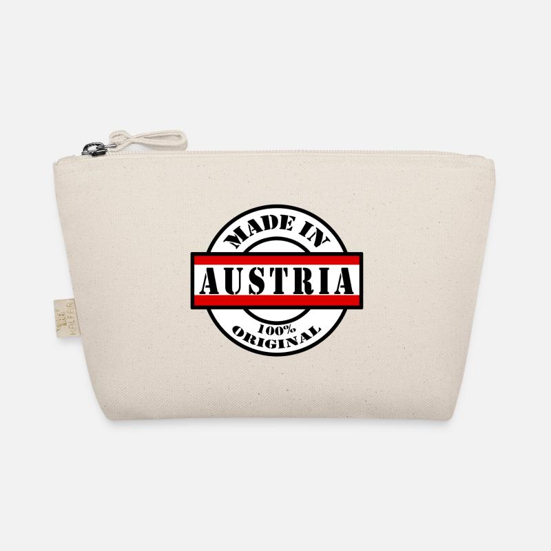 MADE IN AUSTRIA Austria Flag Gift Organic Pouch