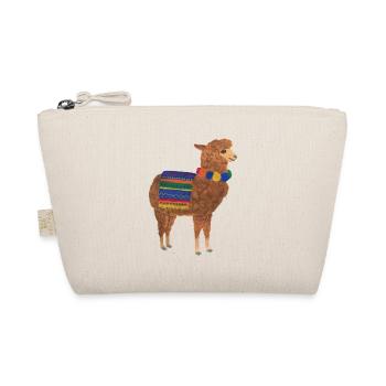 Lama Alpaca Vicuna Guanaco Peru Andes - Organic Pouch - nature - Front