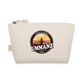 Ummanz Baltic Sea Lighthouse Design / Gift Idea - Organic Pouch - nature - Front