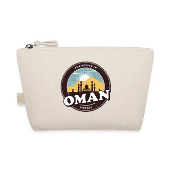 Oman Vintage Mosquée Design - Trousse biologique - nature - Devant
