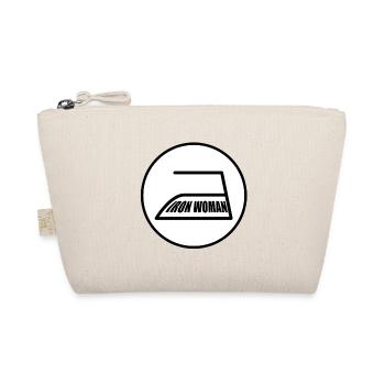 IRON WOMAN Super Mama Muttertag Geschenk - Bio-Täschchen - Natur - Vorne