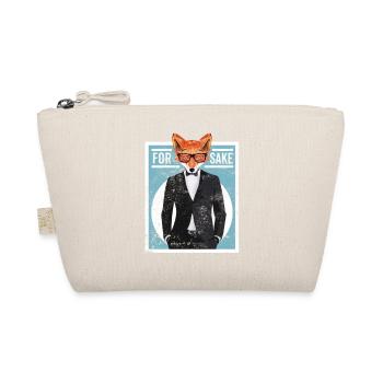 Fox Animal Abstract - Organic Pouch - nature - Front
