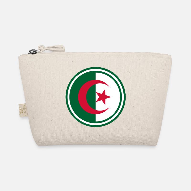 Drapeau de l’Algérie autour Trousse biologique