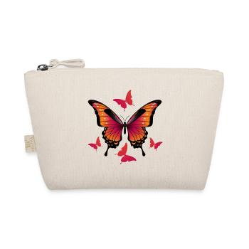 Butterflies - Butterfly - Organic Pouch - nature - Front
