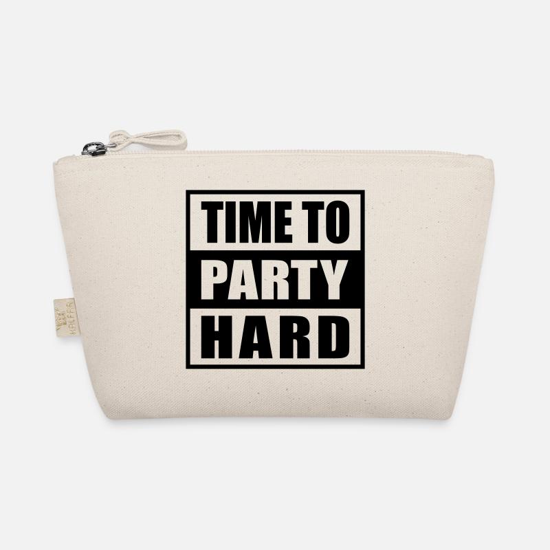 Time to Party Hard devise pour les fêtards drôles Trousse biologique