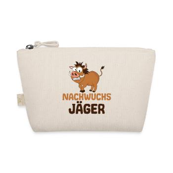 Nachwuchs Jäger Wildschwein für Jungs Jungen - Bio-Täschchen - Natur - Vorne