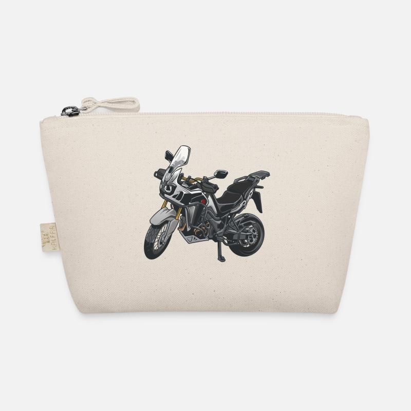 Africa Twin Enduro - solo silver Organic Pouch