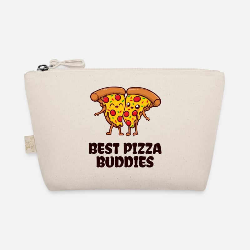Pizza Buddy Beste Freunde Statement Bio-Täschchen