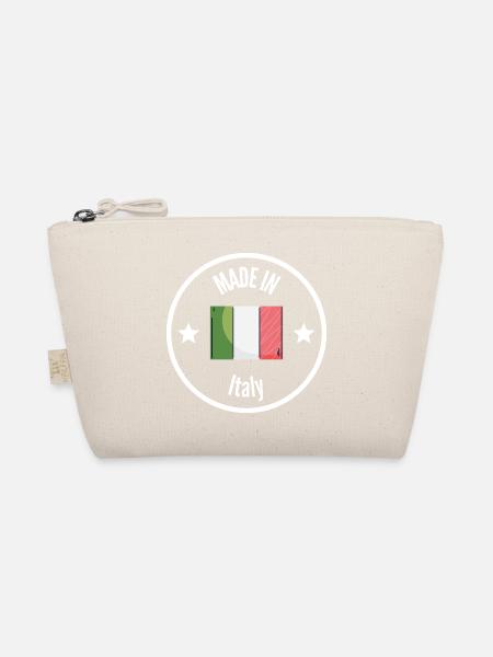 MADE IN ITALY White - Organic Pouch - nature