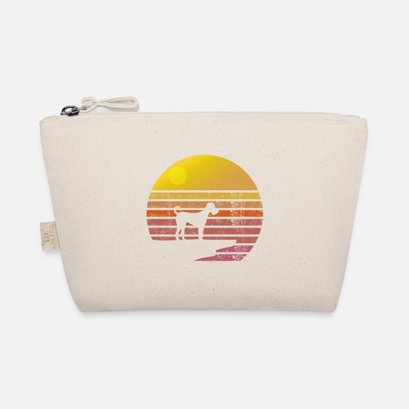 Irish Terrier Sunrise Silhouette Organic Pouch